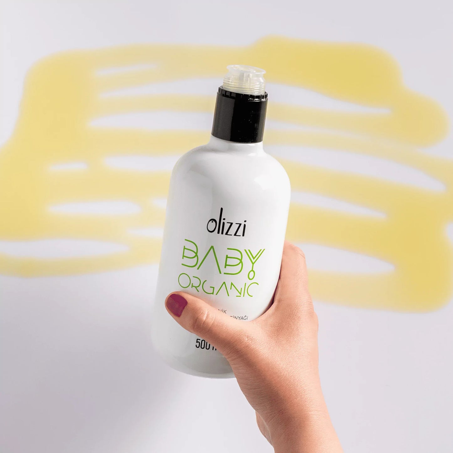 Olizzi Baby Organik Natürel Sızma Alaca Hasat Soğuk Sıkım Bebekler İçin Zeytinyağı 250 ML